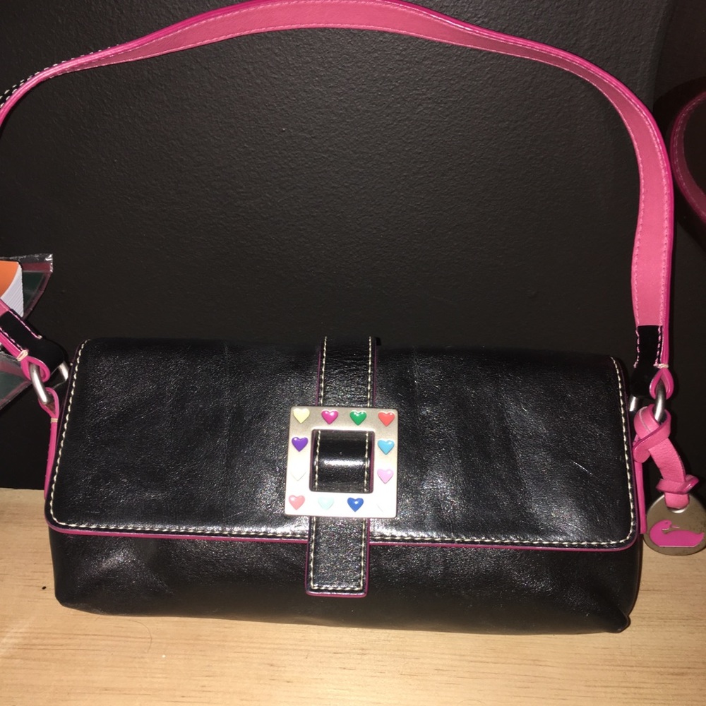 Dooney & Bourke Leather Flap Purse